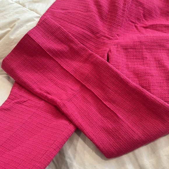 Zara Pink Textured SuitPant Size Small - Picture 3 of 6